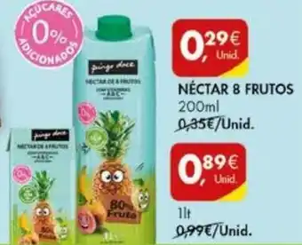 Pingo Doce Nétar 8 Frutos 200ml promoção