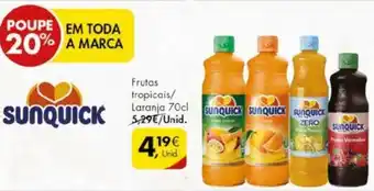 Pingo Doce Sunquick 70cl promoção