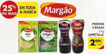 Pingo Doce Pimenta 5 Bagas 24g promoção