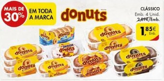 Pingo Doce Donuts Clássico 4 Unid promoção