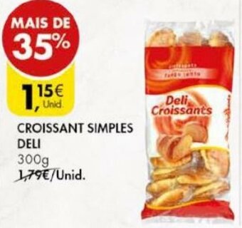 Pingo Doce Croissant Simples Deli 300g promoção