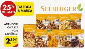 Pingo Doce Amendoim C/Casca 400g promoção