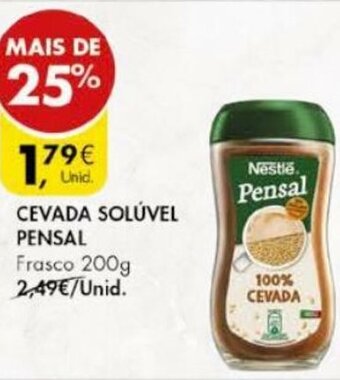 Pingo Doce Cevada Solúvel Pensal 200g promoção