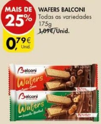 Pingo Doce Wafers Balconi 175g promoção