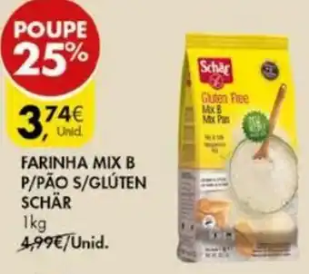 Farinha Mix B P/Pão S/Glúten Chär 1kg