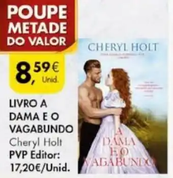 Pingo Doce Livro A Dama e o VagaBundo Cheryl Holt promoção