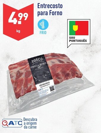 ALDI Entrecosto para Forno promoção
