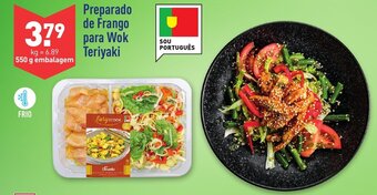 ALDI Preparado de Frango para Wok Teriyaki 550g promoção