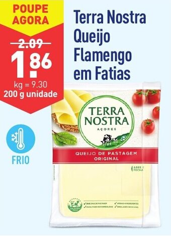 ALDI Terra Nostra Queijo Flamengo em Fatias 200g promoção