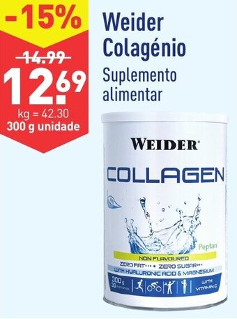 ALDI Weider Colagénio 300g promoção
