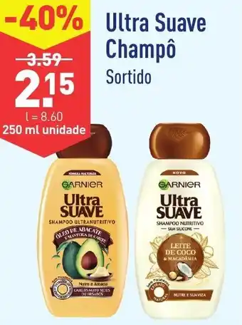 ALDI Ultra Suave Champô 250ml promoção