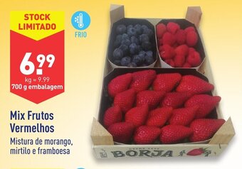ALDI Mix Frutos Vermelhos 700g promoção