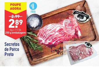 ALDI Secretos de Porco Preto 250g promoção