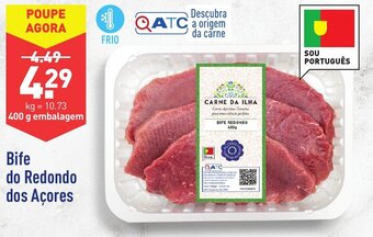 ALDI Bife do Redondo dos Açores 400g promoção