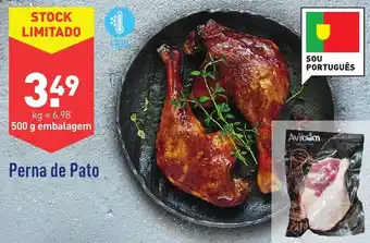 ALDI Perna de Pato 500g promoção