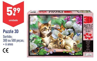 ALDI Puzzle 3D promoção