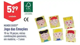 ALDI Mundo Diver Jogo das Emoções promoção
