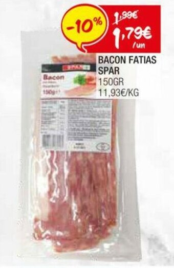 Spar Bacon Fatias Spar 150g promoção