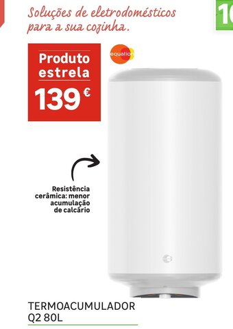 Leroy Merlin Termoacumulador Q2 80L promoção