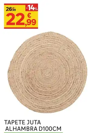 Tapete Juta Alhambra D100cm