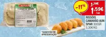 Spar Rissóis Camarão Spar 8un 300g promoção