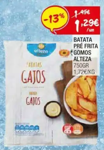 Spar Batata Pré-Frita Gomos Alteza 750g promoção