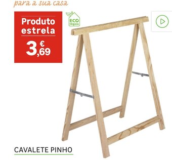 Leroy Merlin Cavalete Pinho promoção