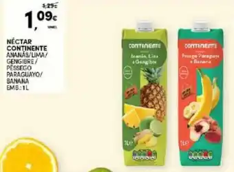 Continente Néctar Continente 1L promoção