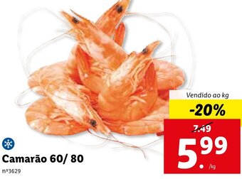 Camarão 60/80