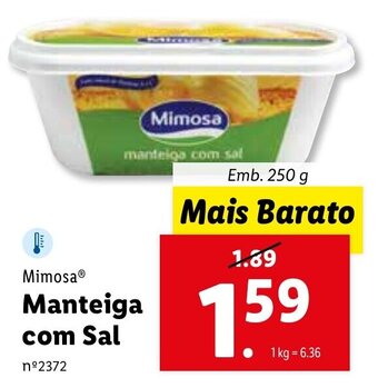 Mimosa Manteiga com Sal 250g