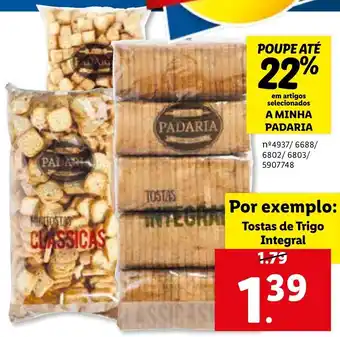 Tostas de Trigo Integral