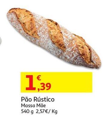 Auchan Pão rústico promoção