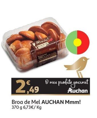 Auchan Broa mel auchan mmm!:370 gr promoção
