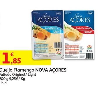 Auchan Queijo flamengo nova açores promoção