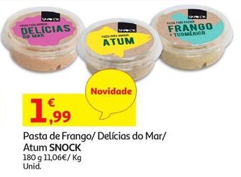 Auchan Pasta snock promoção