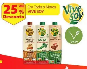 Auchan Bebida vivesoy promoção