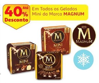 Auchan Gelado multipack magnum promoção