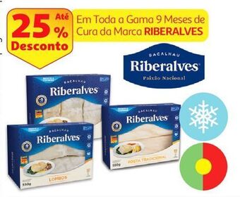 Auchan Bacalhau riberalves promoção