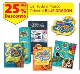 Auchan Folhas de alga blue dragon promoção