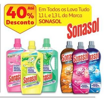 Auchan Lava tudo sonasol promoção