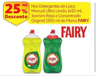 Auchan Detergente loiça fairy promoção