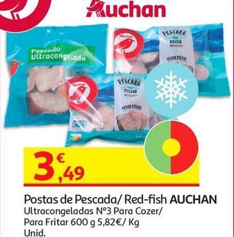 Postas pescada msc auchan