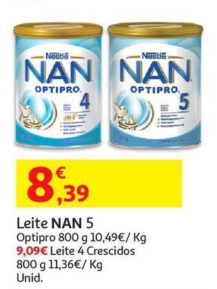 Auchan Leite 4 nan promoção