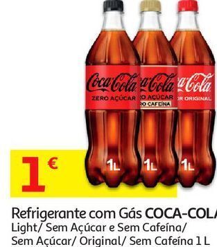 Refrigerante c/ gás coca-cola