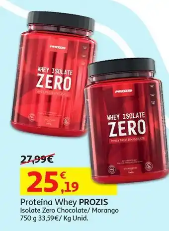 Auchan Proteína whey prozis promoção