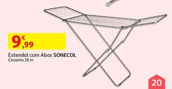 Auchan Estendal c/abas sonecol:cinza 18mt 300e promoção