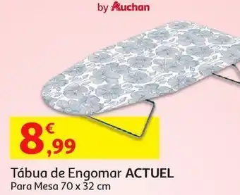 Auchan Tábua engomar actuel:p/ mesa 70x32cm promoção
