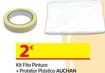 Auchan Kit fita pintura auchan:+protector plástico promoção