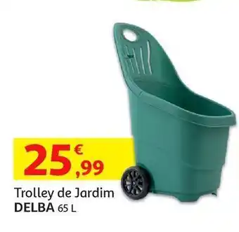 Auchan Trolley jardim delba: 65l promoção
