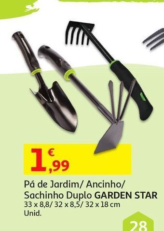 Auchan Pá de jardim garden star promoção
